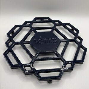 Lodge Blue Cast Iron Trivet